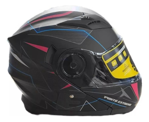 Casco Rebatible Xr 650 Rebatible D/v Punto Extremo Delisio