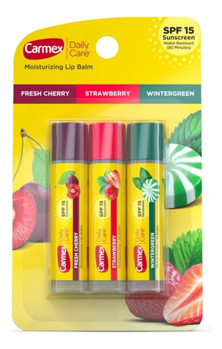 Daily Care Carmex Pack 3 Sabores