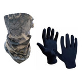 Combo Térmico!! Cuello Termico+ Guantes Termicos (rocks) (gr