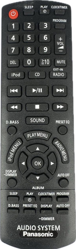 Control Remoto Estereo-audio Panasonic