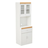 Hodedah Hik96 Armario De Cocina Madera Blanco