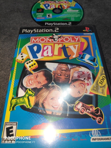 Jogo-playstation 2- Monopoly Party!! Original