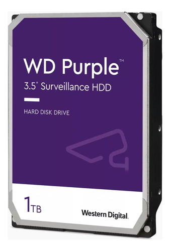 Disco Duro Purple De 1 Tb / 5400rpm / Videovigilancia / 24-7