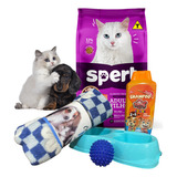 Kit Filhote Gatinho + Ração Gato Filhote Spert  Premium 1kg