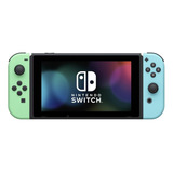 Nintendo Switch 32gb Animal Crossing: New Horizons Color  Verde Pastel Y Azul Pastel