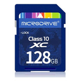 Tarjeta De Memoria Sd Xc 128 Gb Clase 10 Microdrive