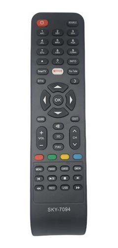 Controle Remoto Para Smart Tv Philco 32 Ph32b51dsgwa Led