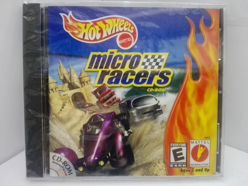 Hot Wheels - Video Juego Micro Racers Cd Rom Del 2000 Eeuu