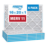 Merv 11(paquete De 6) Filtro De Aire Para Ac Y Horno, Por Ae