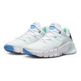 Tenis De Entrenamiento Mujer Nike Free Metcon 4 Blanco