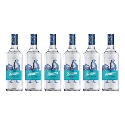 Pack De 6 Tequila Sauza Hacienda Plata 700 Ml | Meses sin interés