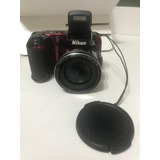  Nikon Coolpix L810 Compacta Cor  Vermelho