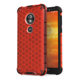 Rojo Para Motorola Moto E5 Play Go, A Prueba De Golpes, Hone