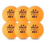 Bolinha De Ping Pong Kit Com 6 Tênis De Mesa Profissional