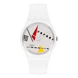 Reloj Swatch So31w106 Whi_mem M Agente Oficial