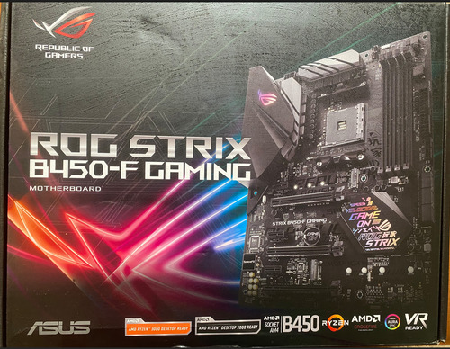 Board Asus Rog Strix B450 F Gaming Rgb Am4
