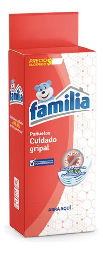 Pañuelos Familia Cuidado Gripal