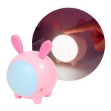 Lampara Velador Led Infantil Tactil Usb Silicona Recargable