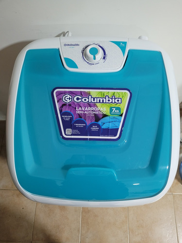 Lavarropas Semi Automatico 7kg Columbia 