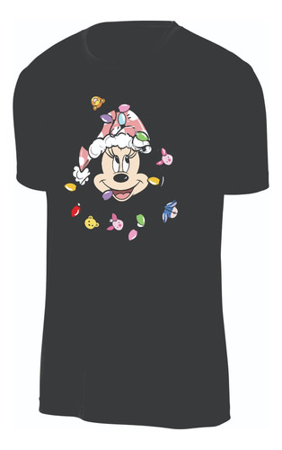 Camisetas Navideñas Navidad Mickey Minnie Mouse 