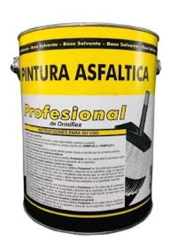 Pintura* Asfáltica Ormiflex 18 Litros Secado Ultra-rápido