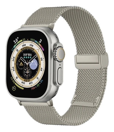 Para Correas Magnéticas Apple Watch Ultra