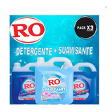 Pack X2 Detergente Liquido + Suavizante Ro Original