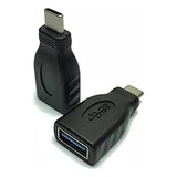 Adaptador Usb C A Usb 3.0, 2-pack, Otg Para Macbook Pro,