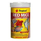 Alimento Tropical Red Mico Colour Sticks Peces Rojos 32grs 