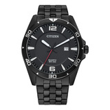 Reloj Para Hombre Citizen Quartz/negro Mate.