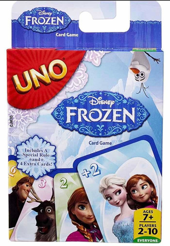 Juego uno- Frozen 1  : Mattel Games. Original