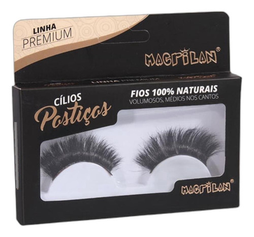 Cilios Natural Cl7-1 Macrilan Linha Premium