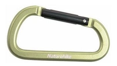 Mosquetão De Alumínio Chaveiro 8cm Naturehike Keylock