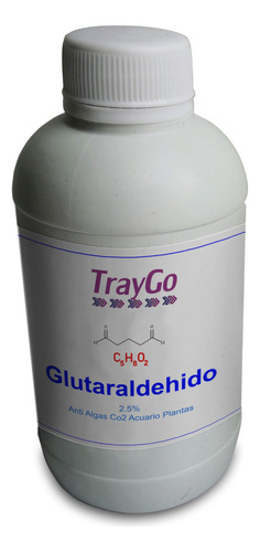 Glutaraldehido 2.5% Anti Algas Co2 Acuario Plantas Antialgas