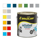 Kit Tinta Esmalte Epóxi + Endurecedor Brazilian 3,6l Cores