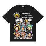 Estampado De Camiseta One Piece, Luffy Tony Chopper, Vers