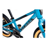 Bicicleta Infantil Sense Grom Impact Aro 16 2021/22 Mtb Cor Aqua/preto Tamanho Do Quadro Único