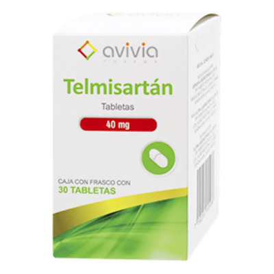 Telmisartán 40 Mg Caja Con 30 Tabletas | Envío gratis