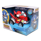 Pull Back Knuckles Cochecito De Friccion Sonic 