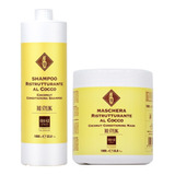 Shampoo+ Mascarilla Loreal Coconut Litro Reestructurante