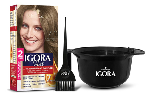 Tinte Cabello Igora Vital Permanente - mL a $194