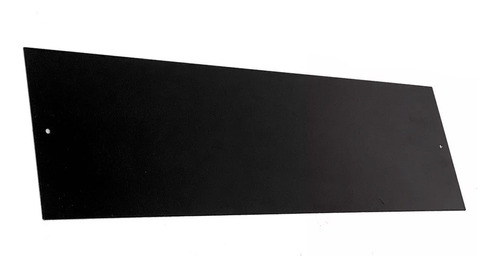 Placa De Acero Inoxidable Negra P/ Números 80mm Domicilio