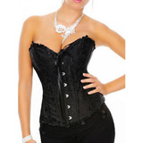 Finisimo Y Sexy Corset Brocato Varios Colores