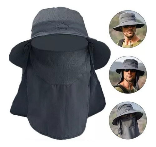 Gorra De Pescador Con Protección Uv Para Exteriores