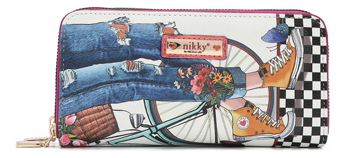 Cartera Doble Cierre Step By Step Nikky By Nicole Lee Ss24