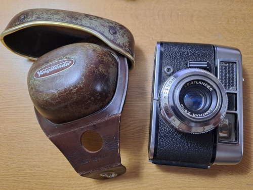 Cámara Fotográfica Vintage Voigltänder (alemania) + Funda