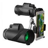 Monocular Telescopio 40x60 Hd Impermeable Para Celular