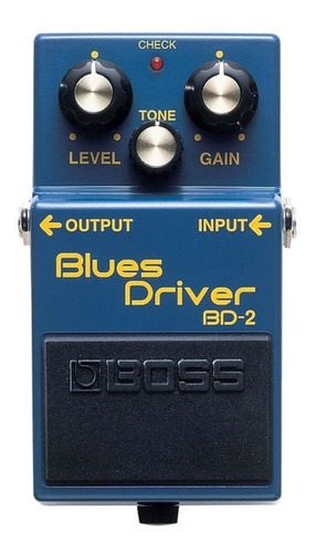 Pedal De Distorsion Boss Blues Driver Bd-2 Bd2 Clasico Nuevo