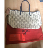 Bolsa Carolina Herrera Ch Big Shopper Tote Xl 100% Original!