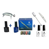 Set Esmalte Marca Mussa Ojodegato+imán+lámparaviaje 12 Pzas